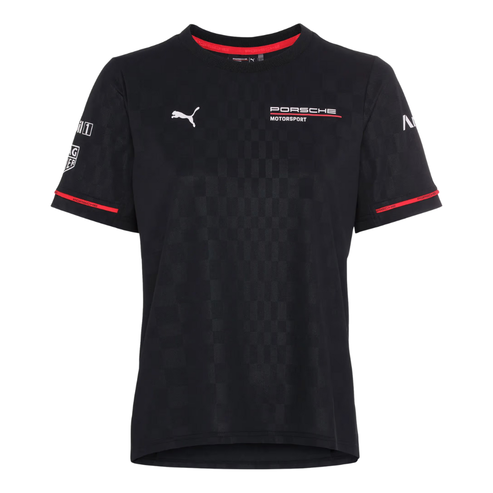 Porsche Motorsport Replica Womens Black T-Shirt - XXL