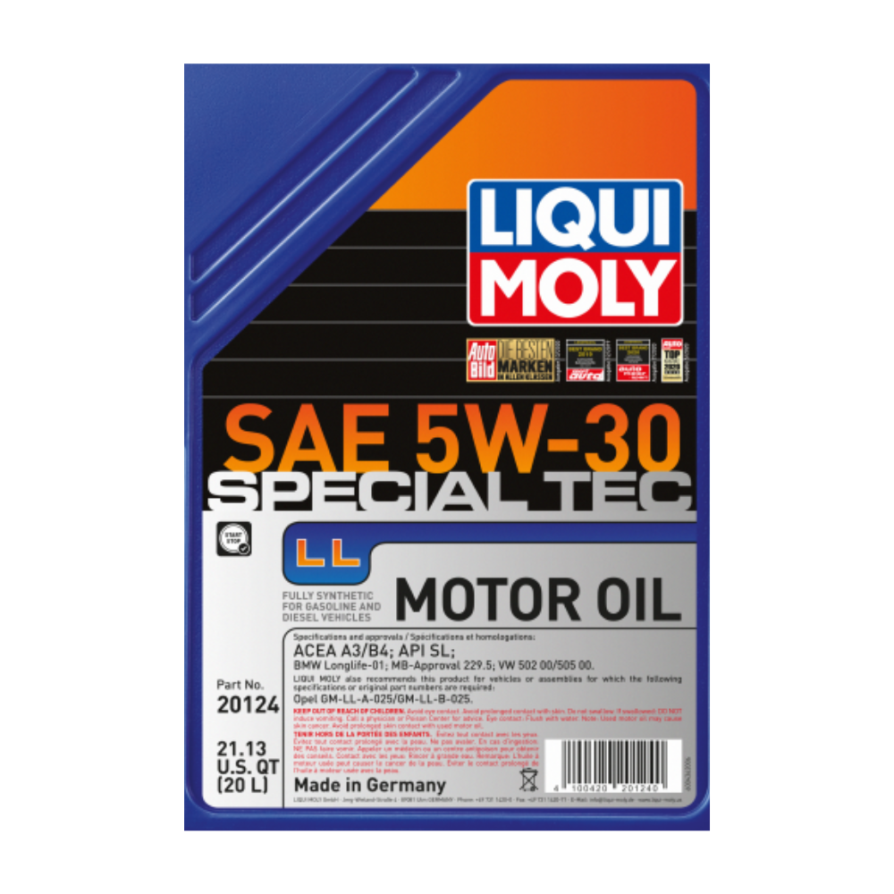 Porsche Motot Oil SAE 5W-30 20L 20124