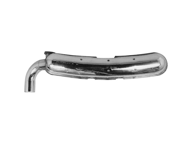 Porsche Muffler Sport Polished Stainless Steel 84 mm Tail Pipe , 911 | 1975-1989 101010154