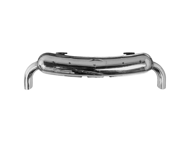 Porsche Muffler Sport Polished Stainless Steel 70 mm Dual Tail Pipes , 911 | 1974 101010153
