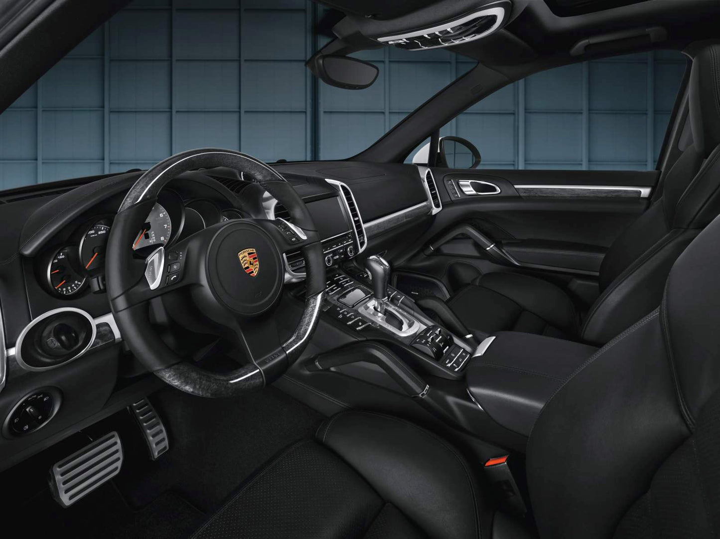 Porsche Multi Function Steering Wheel Anthracite Birch - 95804440002DE1 - E2 11-18 95804440002DE1