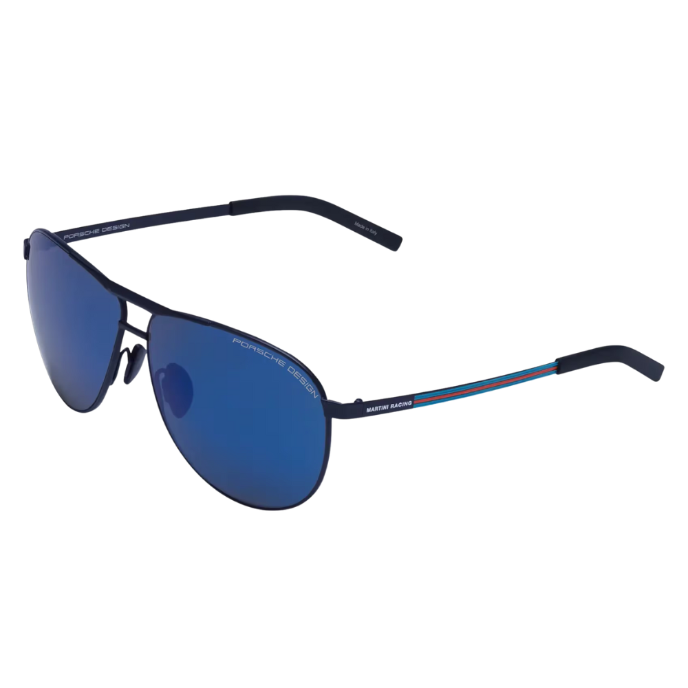 Porsche P'8642 Martini Racing Unisex Blue Sunglasses
