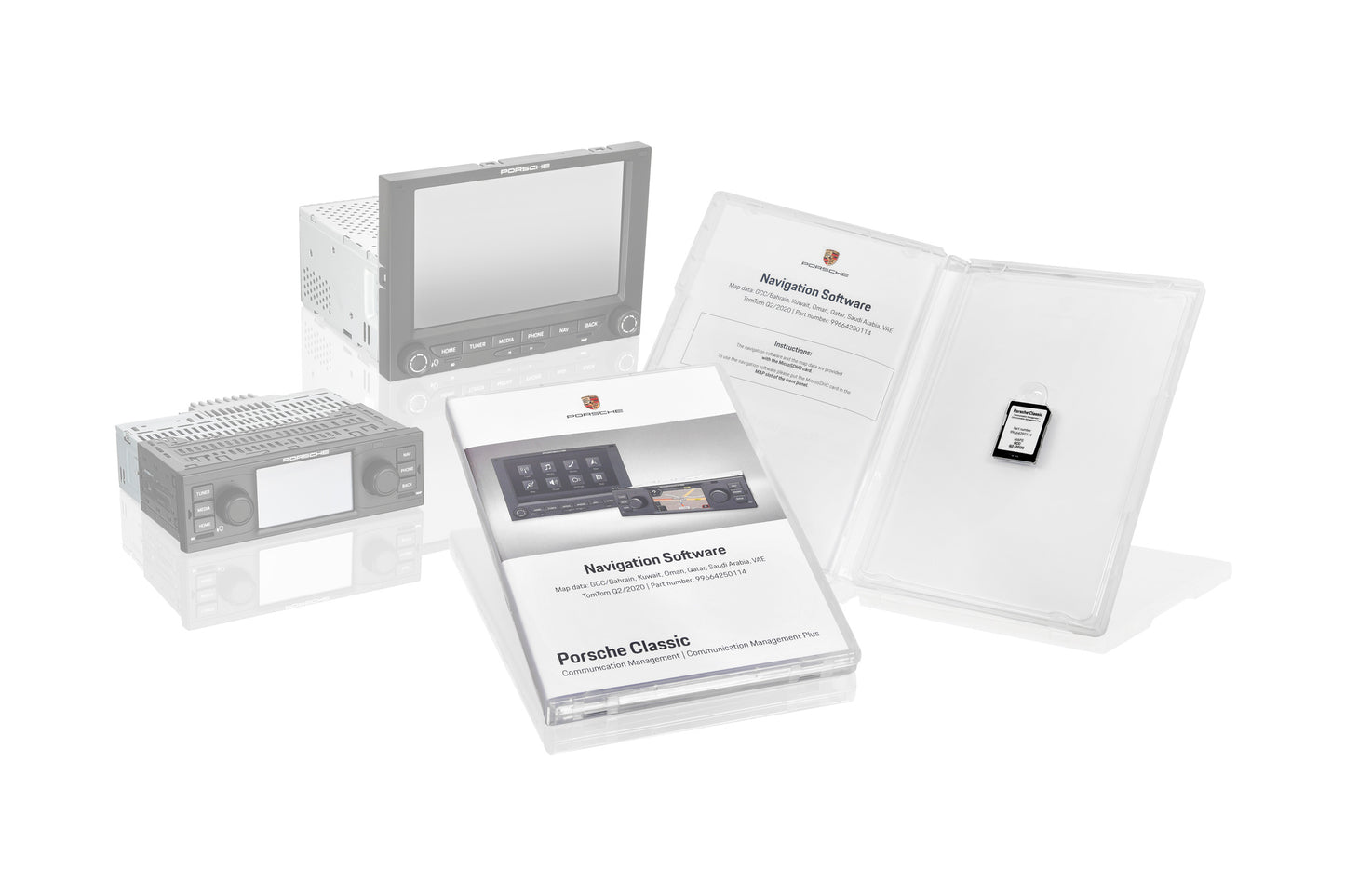 Porsche PCCM/PCCM Plus Navigation Software GCC 996-642-501-14