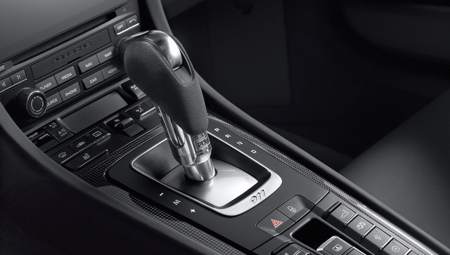 Porsche PDK Gear Selector in Alcantara