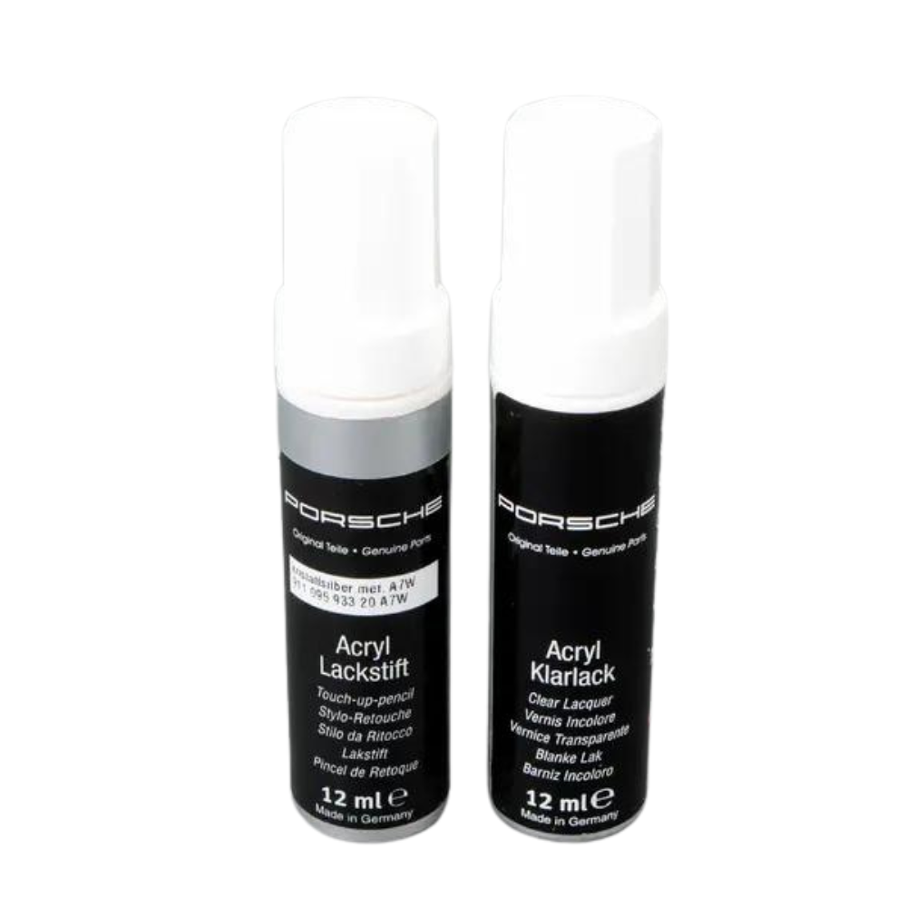 Porsche Paint Pen Set Crystal Silver Metallic 12ml - Cayenne 03-10 91109593320A7W