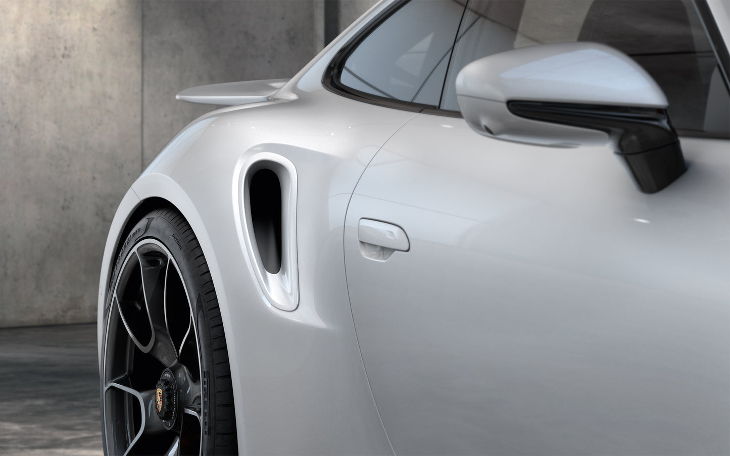 Porsche Painted Rear Side Air Intakes - 992044825 - 992 18-23 992044825