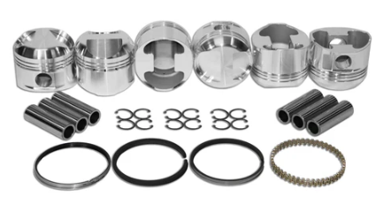 Porsche Piston Set - 84mm - 2.2/2.4 - 911S 69-73 008-911-84PJE