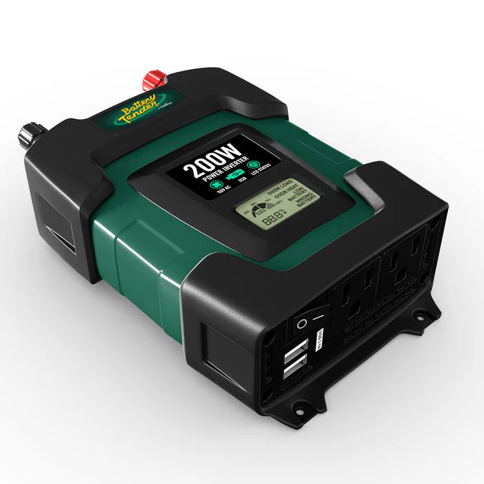 Porsche Power Inverter 12V 200Watt 026-0005-DL-WH