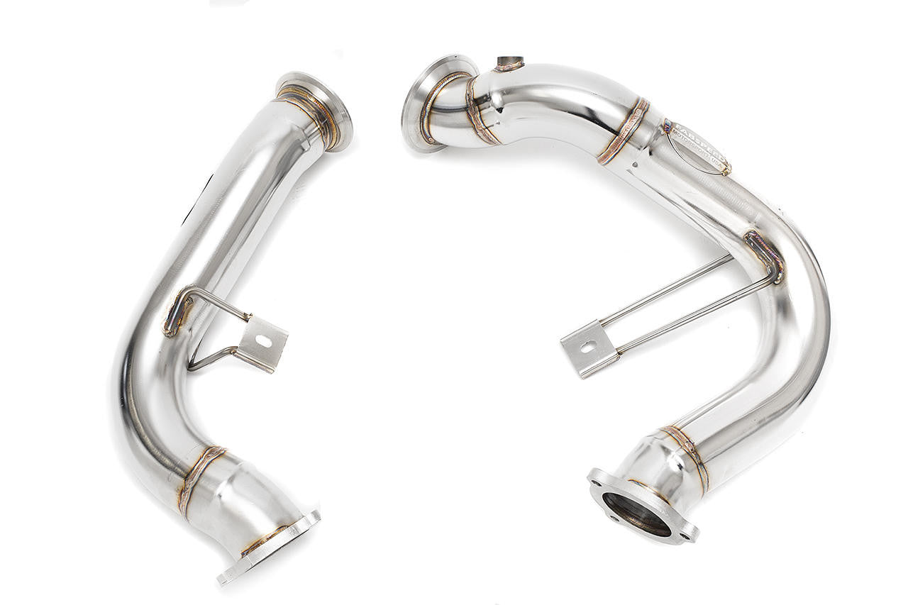 Porsche Primary Competition Link Pipe Downpipes - Macan | 2015-2018