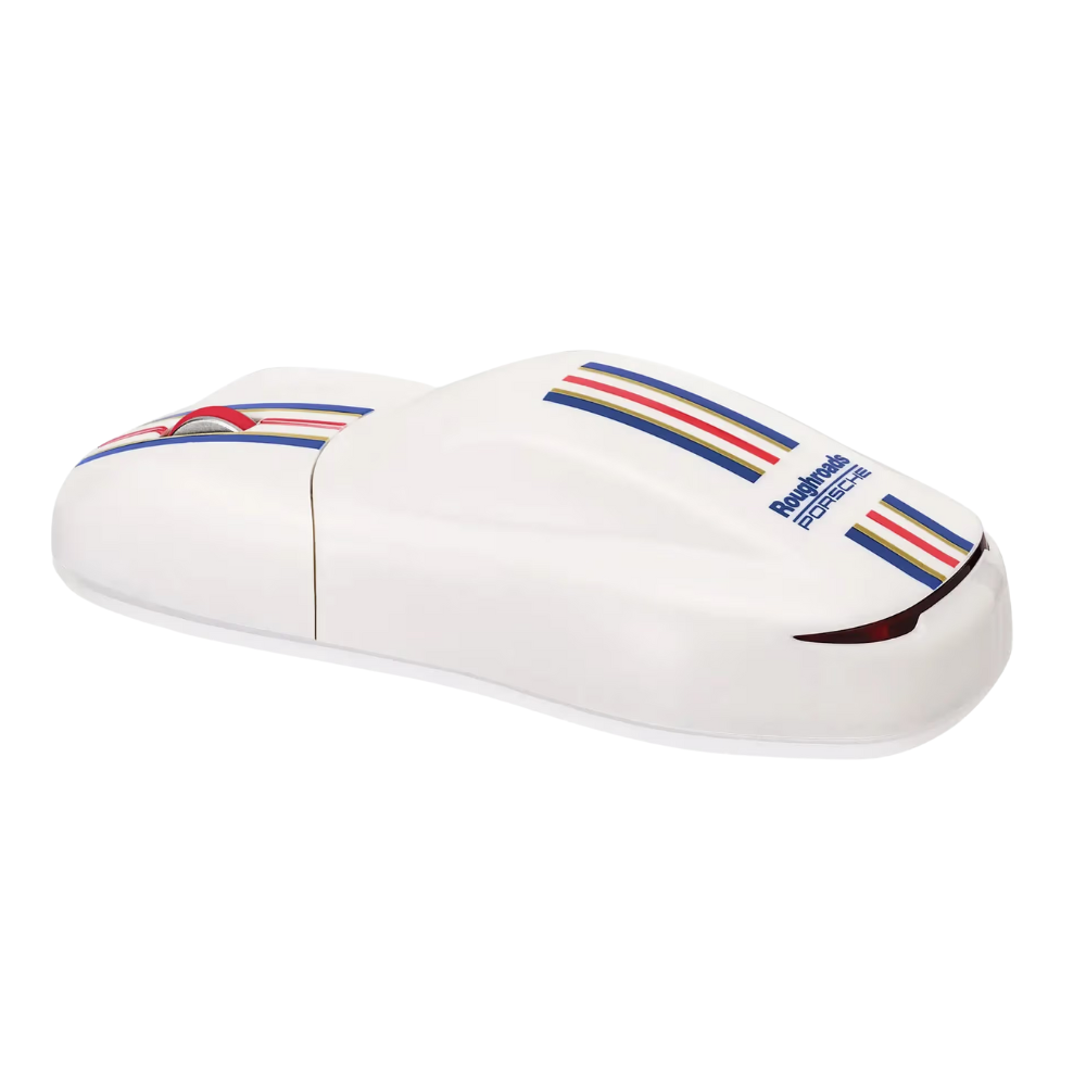 Porsche Racing Roughroad White Wireless Computer Mouse