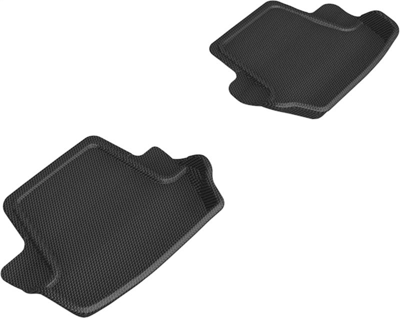 Porsche Rear Floor Mat Black - 911 12-23 L1PO02121509
