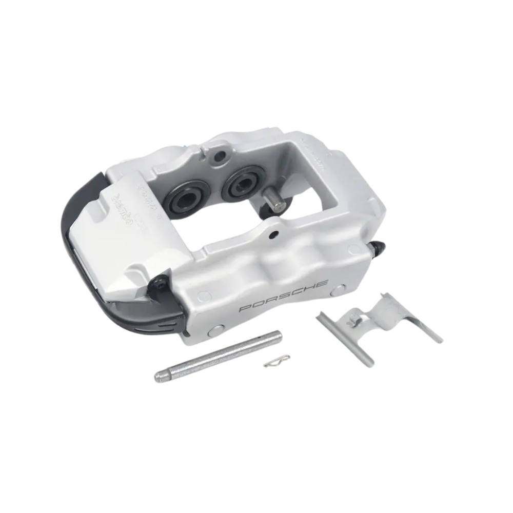 Porsche Rear Left Disc Brake Caliper - Silver - Cayenne | 2003-2010 955-352-421-42