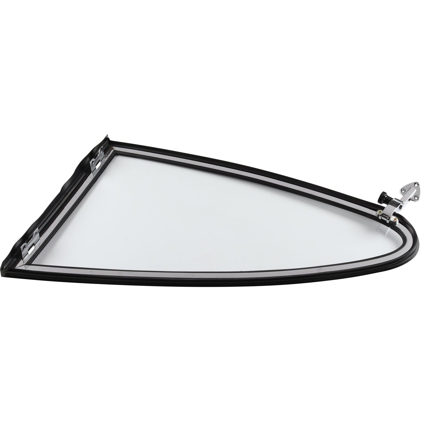 Porsche Rear Quarter Window Set - With Chrome Frame - Right - 911 67-76 1685300180