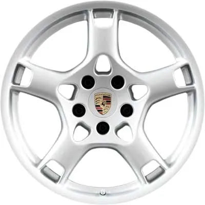Porsche Rear Silver Alloy Wheel 11JX19 ET67 - 911 05-08