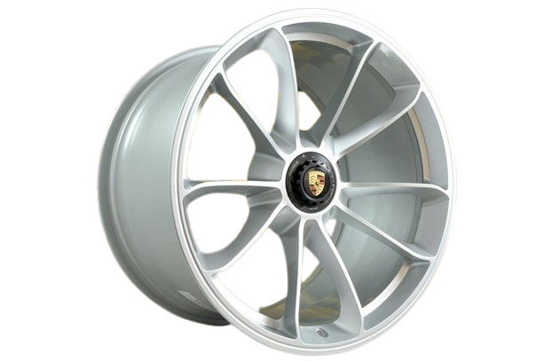 Porsche Rear Wheel Brilliant Silver 991-362-168-82-8Z8