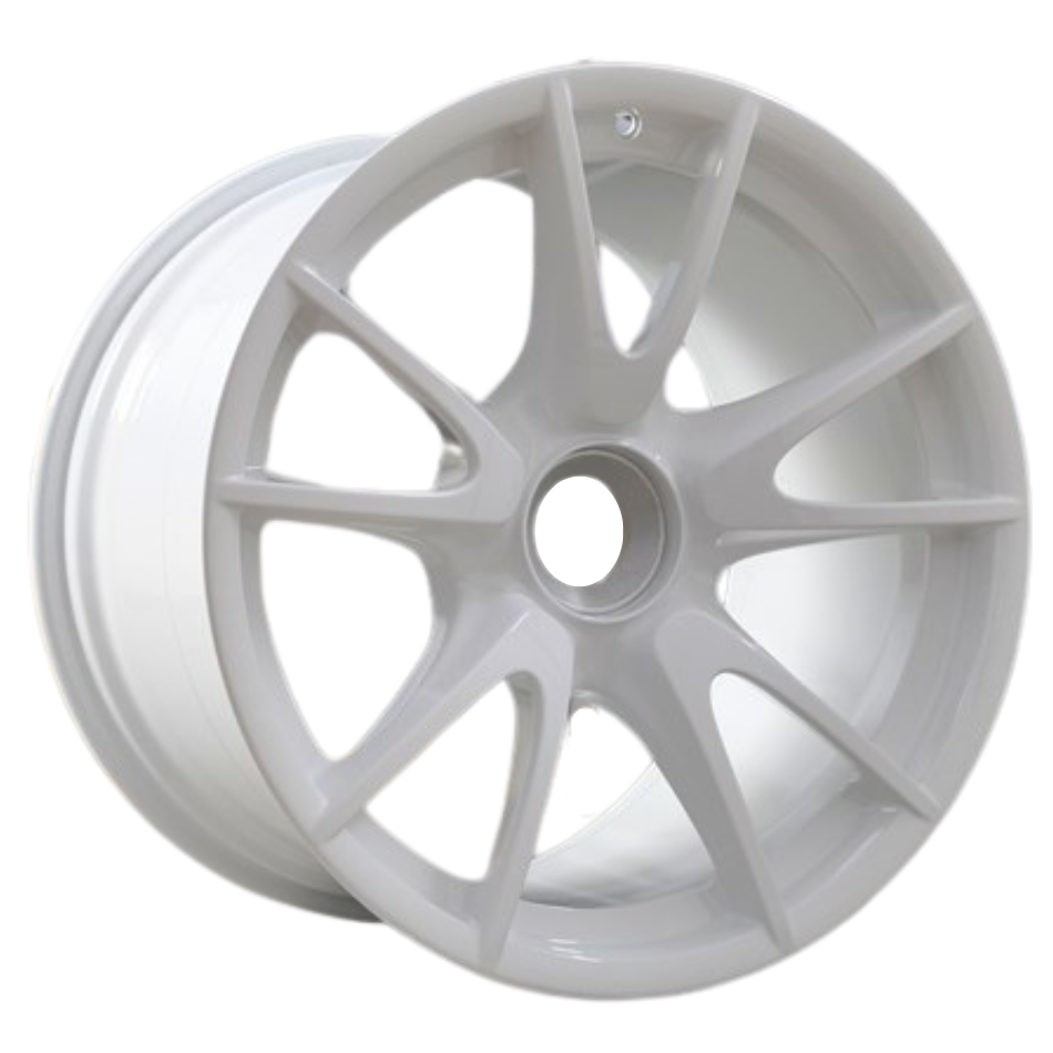 Porsche Rear White Alloy Wheel 12JX19 ET48 - 911 07-11 99736216591B9A