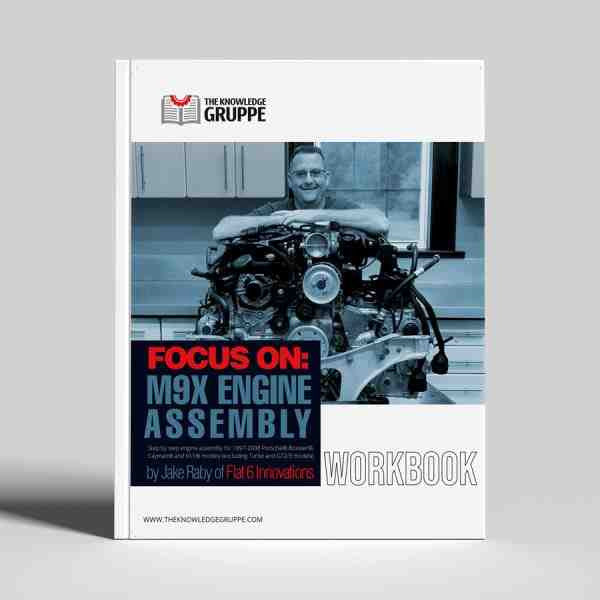 Porsche Rennvision's FOCUS ON: M9X Engine Assembly DVD and Workbook TKG-M9X