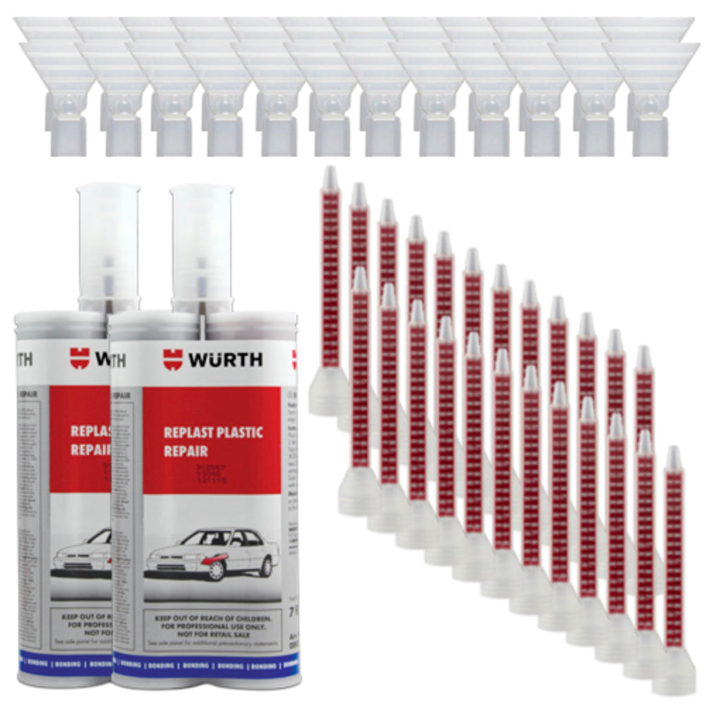 Porsche Replast Plastic Repair Tips and Mixers kit 1964893302