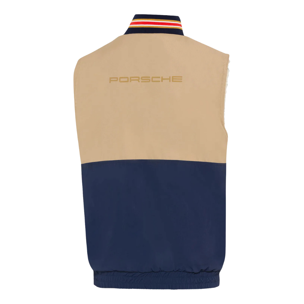 Porsche Roughroads Teddy Men's Vest - Beige
