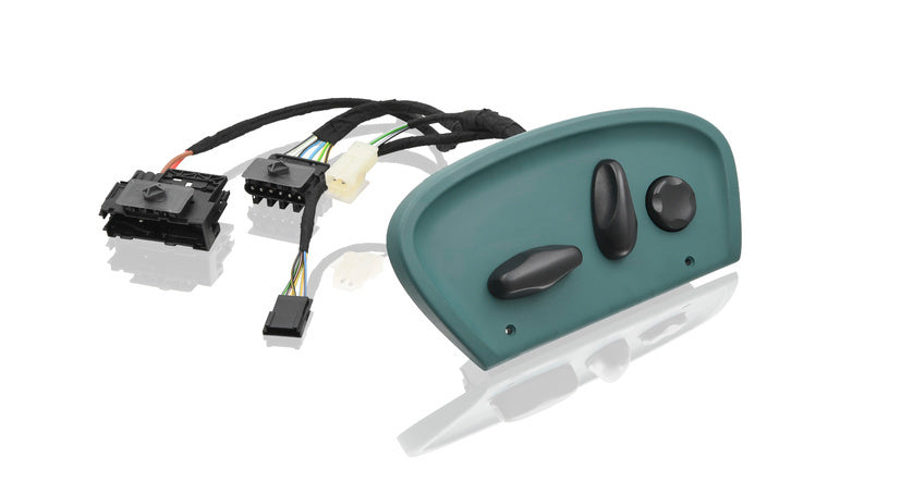 Porsche Seat Adjustment Switch Left Nephrite Green - 911/Boxster 97-04 996-613-717-01-J33