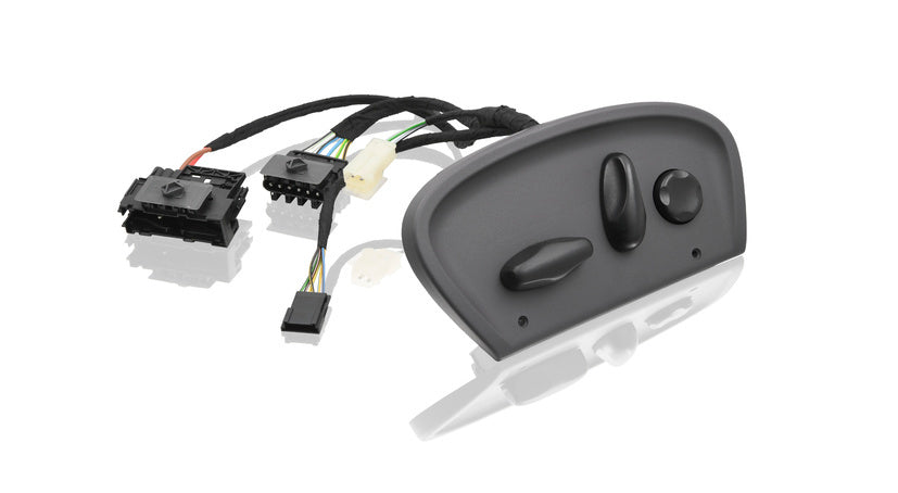 Porsche Seat Adjustment Switch Left Space Grey - 911/Boxster 97-04 996-613-717-01-B13