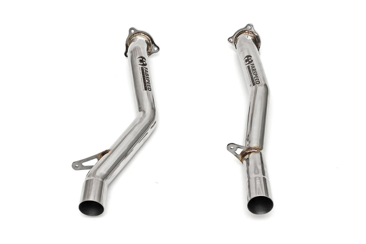 Porsche Secondary Competition Link Pipes - Cayenne | 2011-2014 FS-POR-958T-CB
