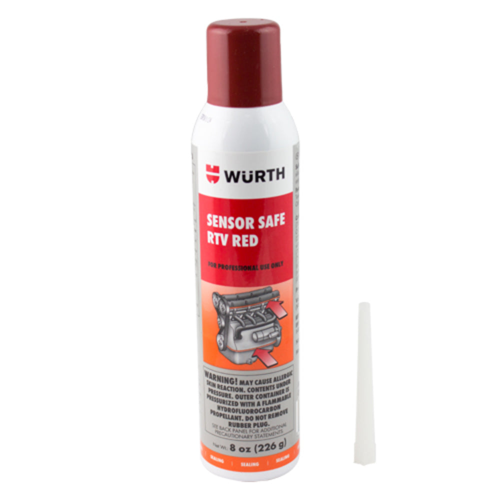 Porsche Sensor Safe RTV Red - 8 oz 0890912