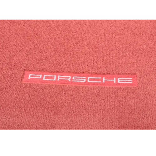 Porsche Set of Floor Mats - Carrera Red - 98704480108N43 - 997 05-12 - 987 04-12 98704480108N43