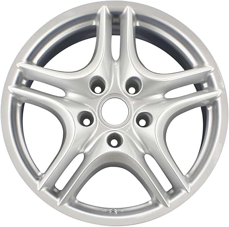 Porsche Silver Alloy Wheel - 8J"X18" - ET57 - Cayenne | 2008-2010