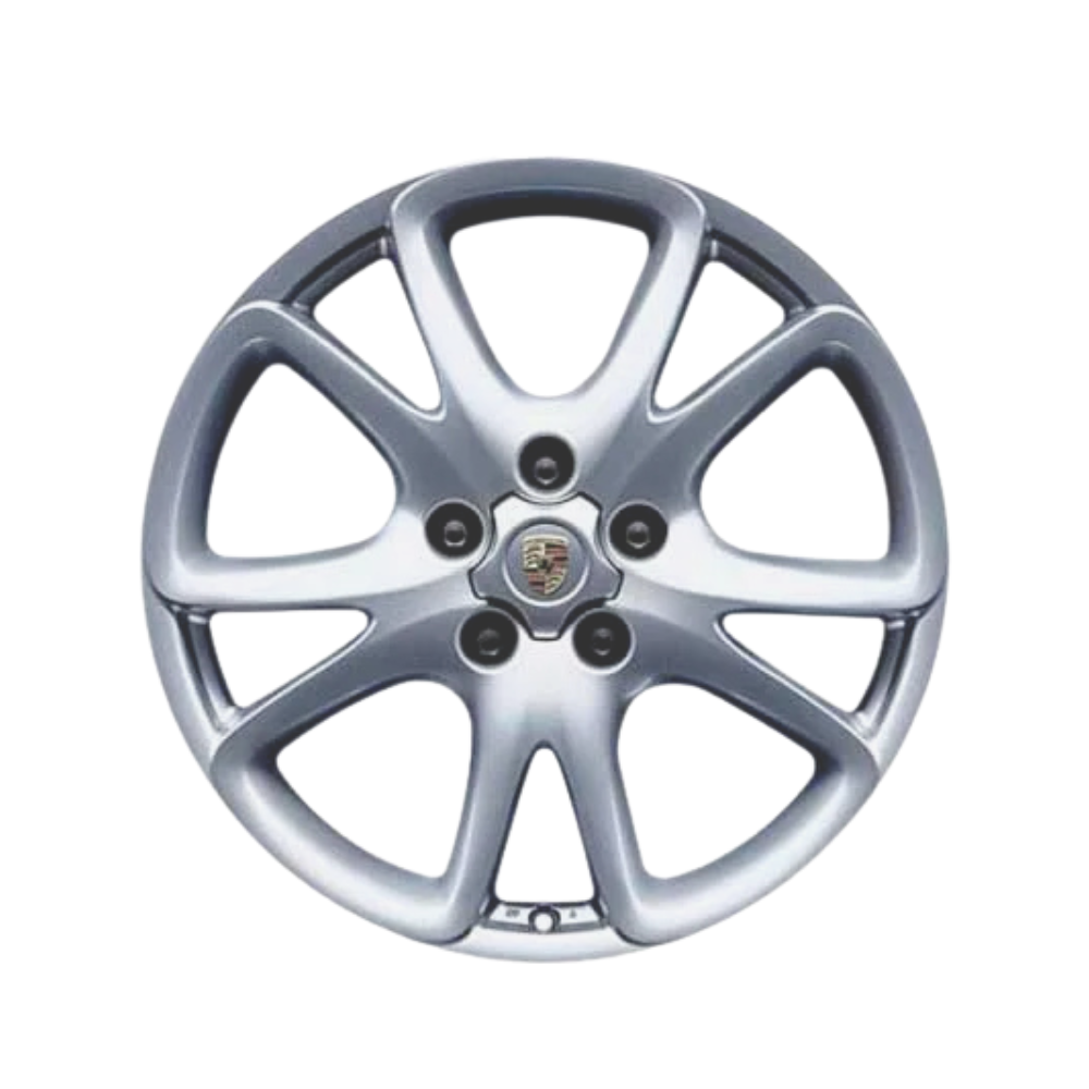 Porsche Silver Alloy Wheel - 9J"X20" - ET60 - Cayenne | 2008-2010 955362140709A1