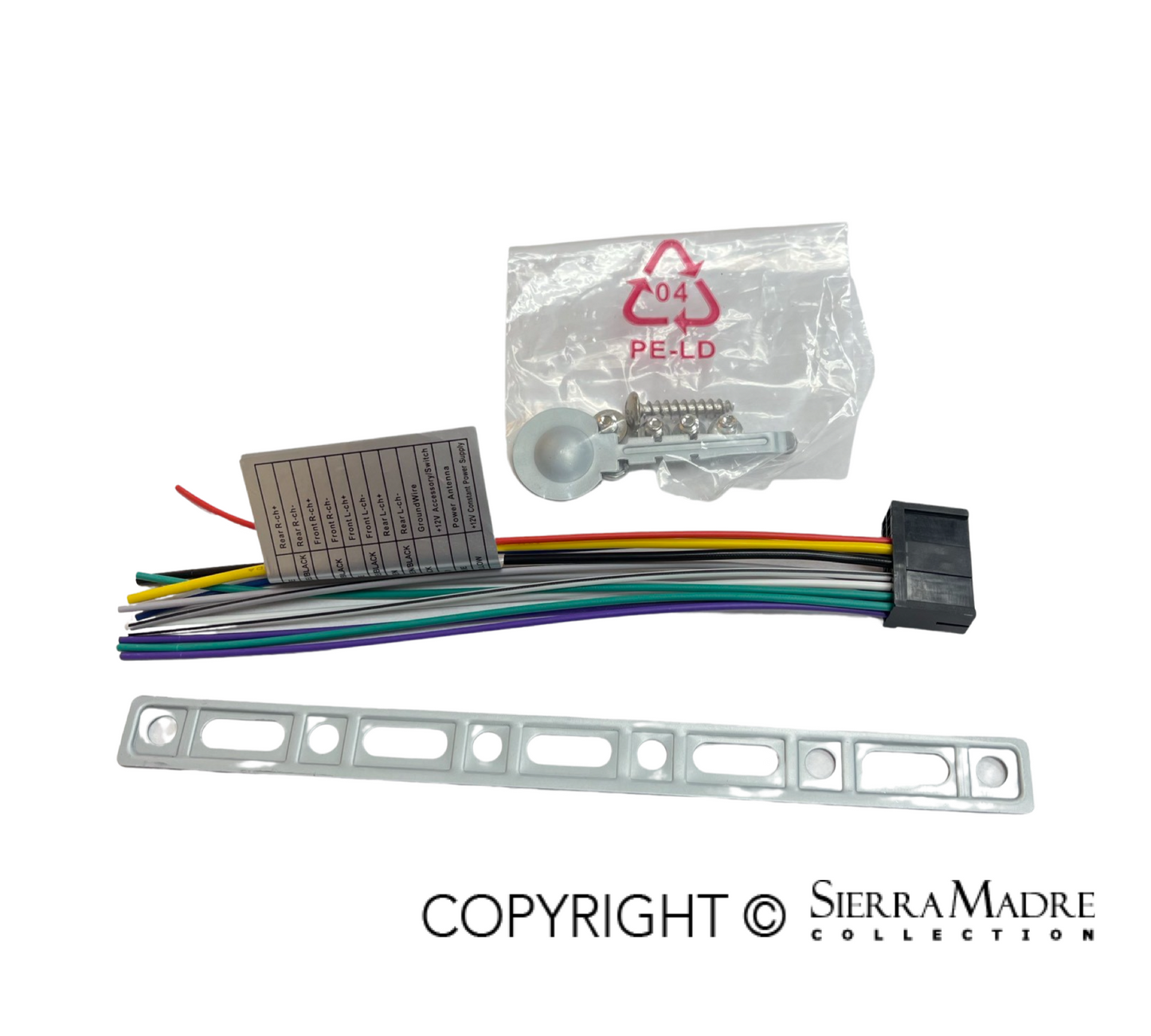 Porsche Single DIN Bluetooth Radio - 911/912E/930 74-89 SMC-645-591-01