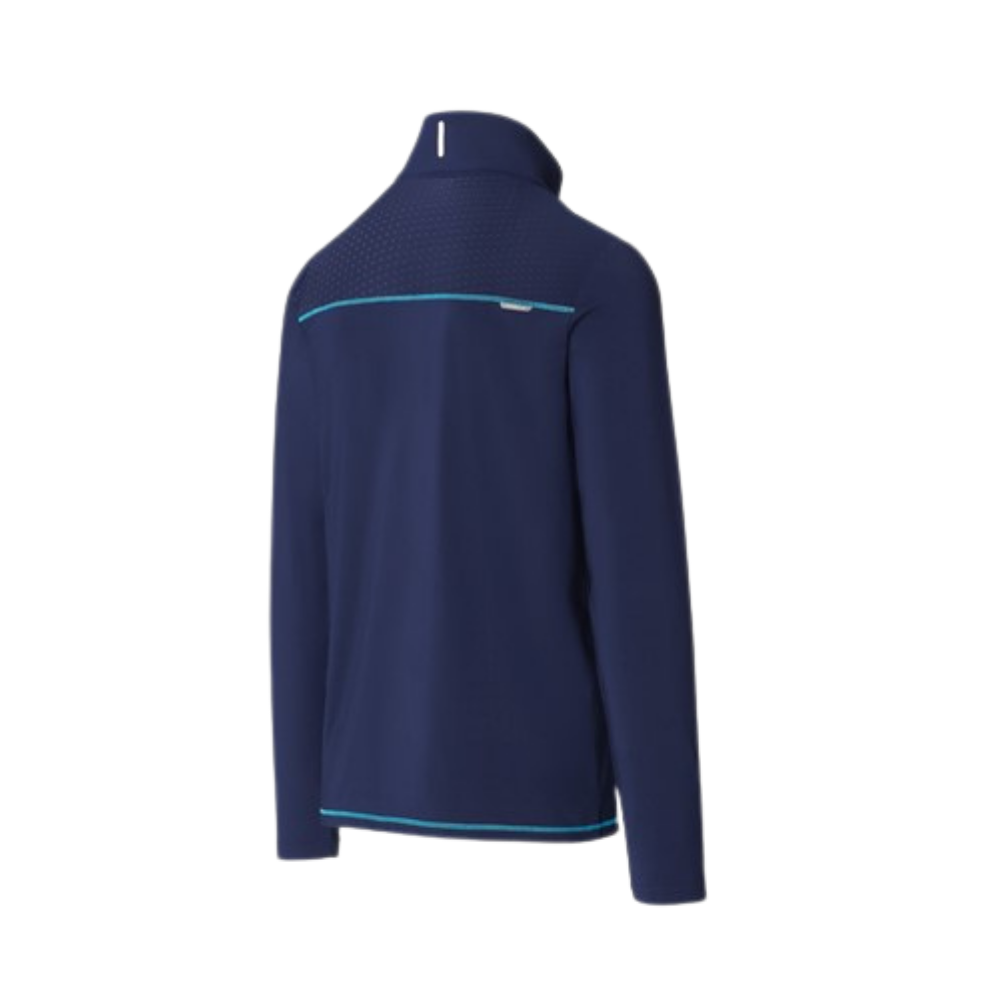 Porsche Sport Breathable Long Sleeve T Shirt - Dark Blue