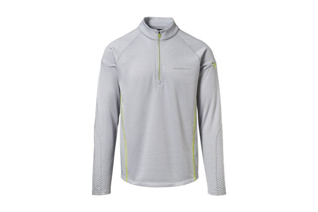 Porsche Sport Breathable Long Sleeve T Shirt - Light Grey
