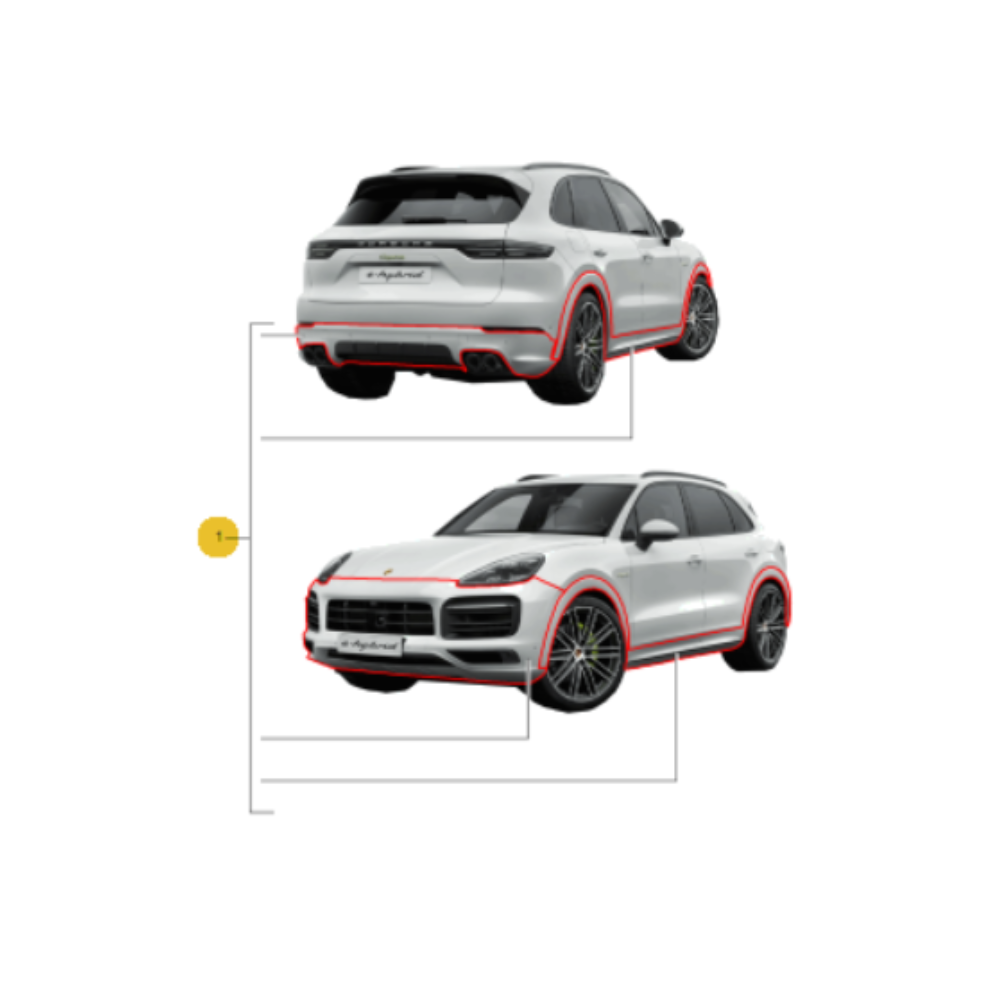 Porsche Sportdesign Package - 9Y0044861A 9Y0044861A