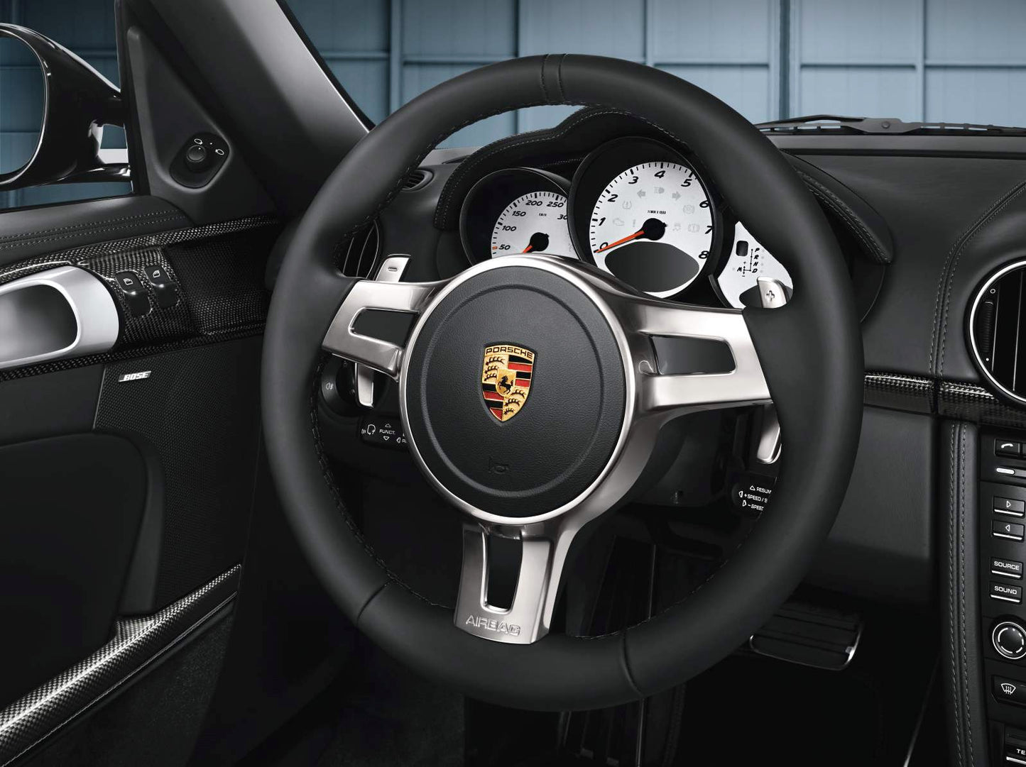 Porsche Sportdesign Steering Wheel Manual Transmission - 997 05-12 - 987 04-12 99704440223A10