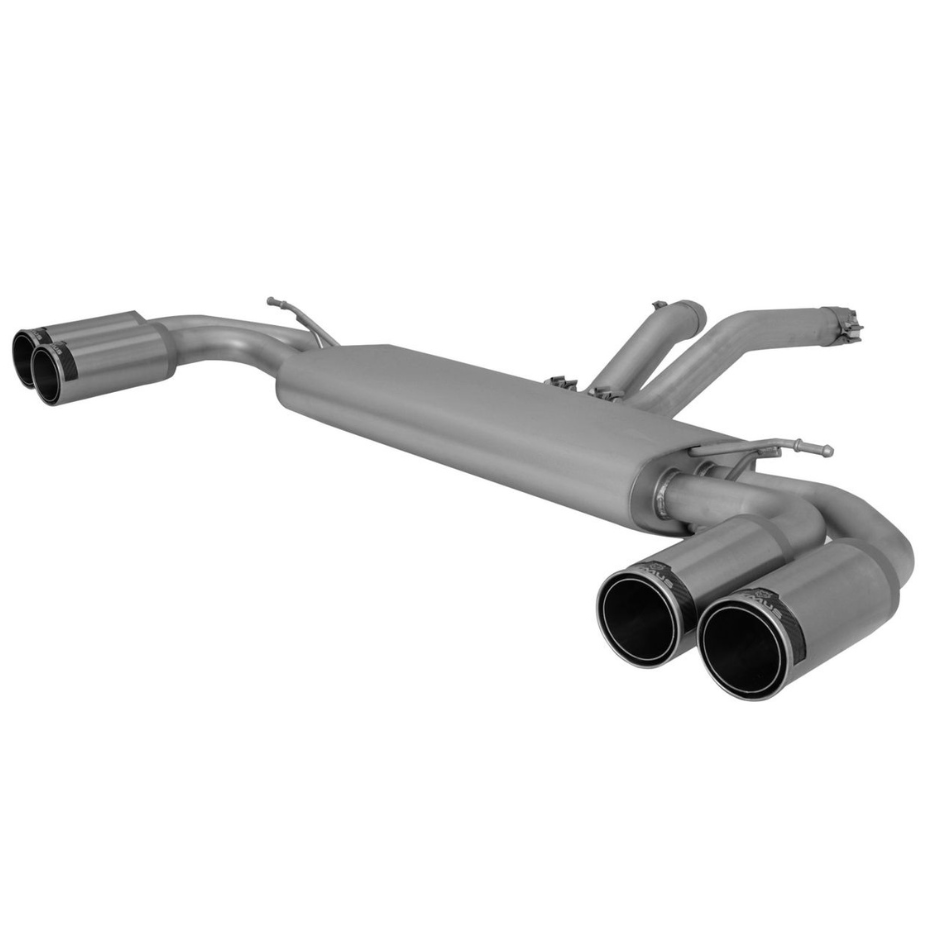 Porsche Stainless Steel Axle Back Exhaust System - Cayenne 03-06 689203-1598C