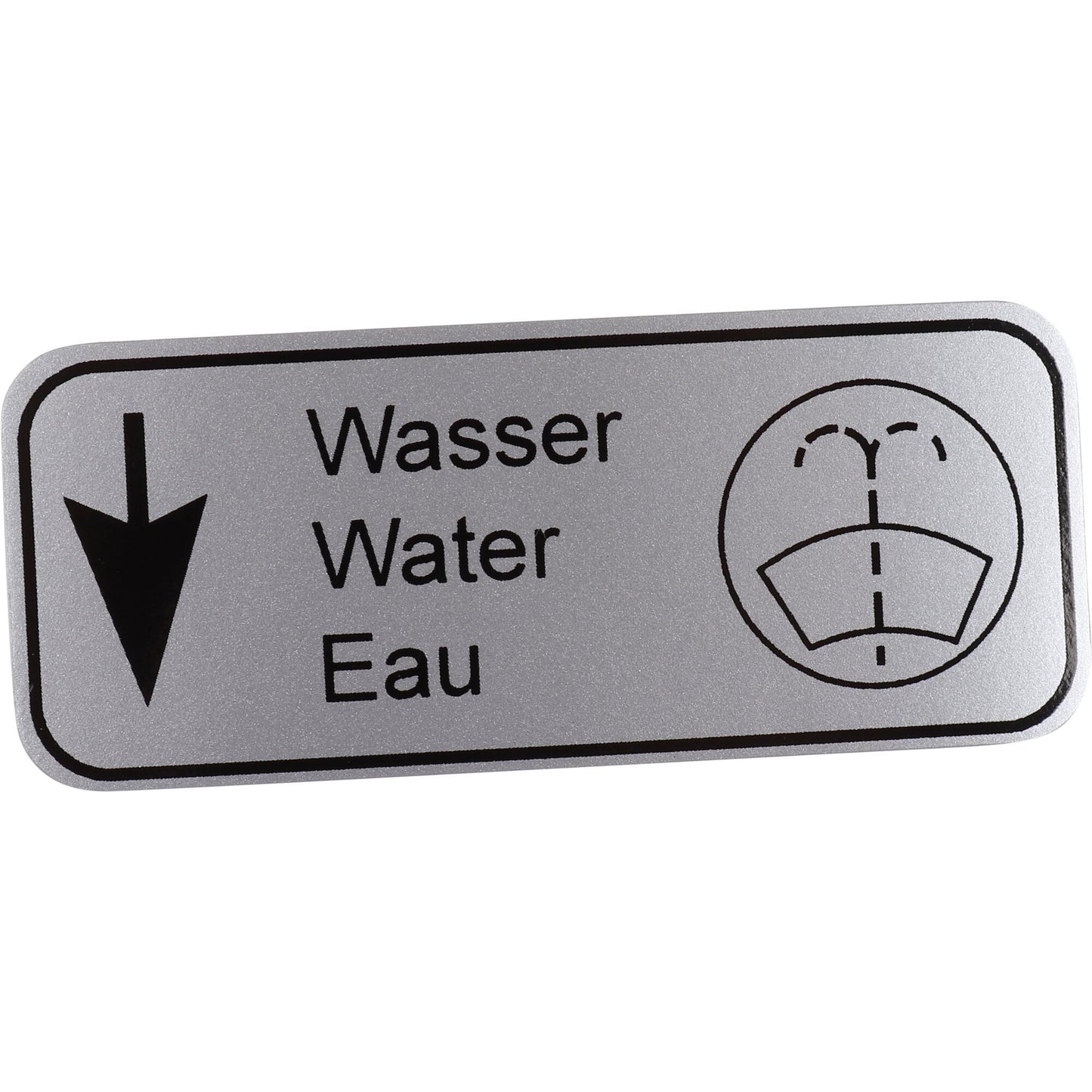 Porsche Sticker Water - 911 - 356 - 912 - 914 - 924 - 928 - 944 - 986 - 987 - Cayenne 9PA 8101502400
