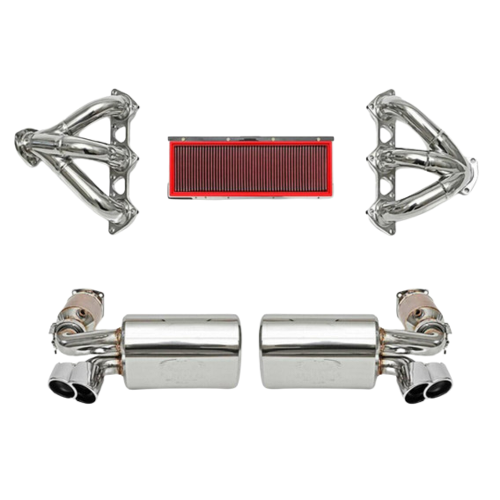 Porsche Street Exhaust Performance Package - 911 | 2001-2004 FS-POR-996T-SPKGSE