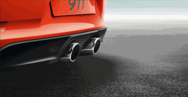 Porsche Tailpipes of The Sports Exhaust System - 99104420025 - 991 II 17-19 99104420025