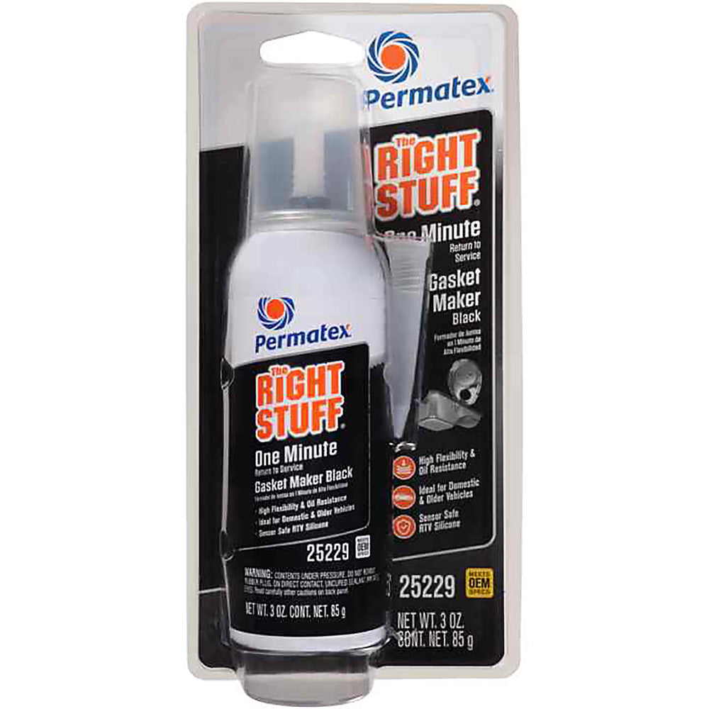 Porsche The Right Stuff Black Gasket Maker 3 oz 1890125229