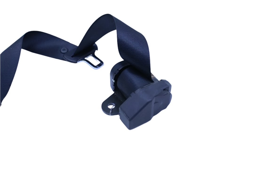 Porsche Three Point Seat Belt With Inertia Reel Black - 911 85-12 9938030210070B