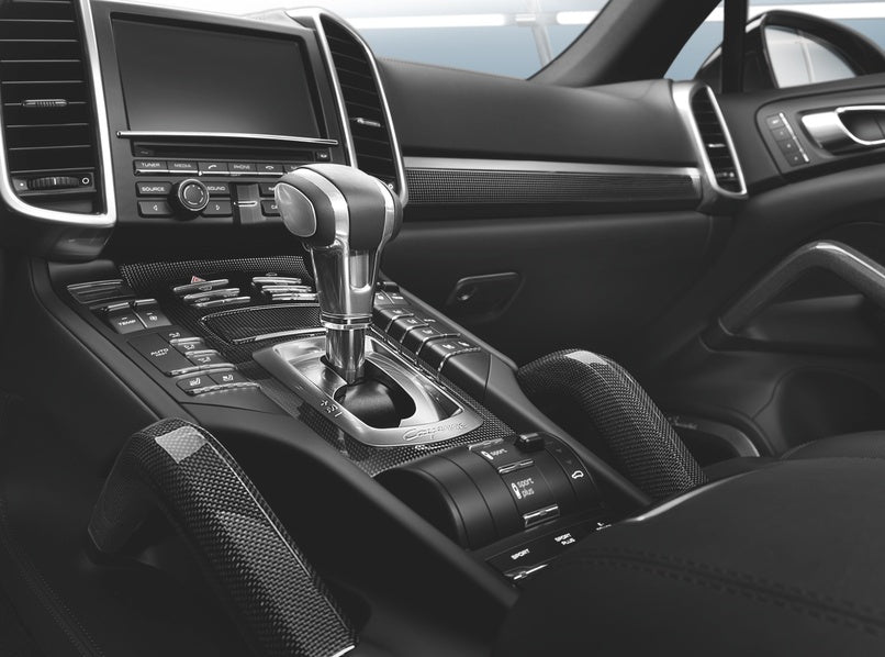 Porsche Tiptronic S Selector Lever In Aluminium Black - 958044700008YR - E2 11-18 958044700008YR