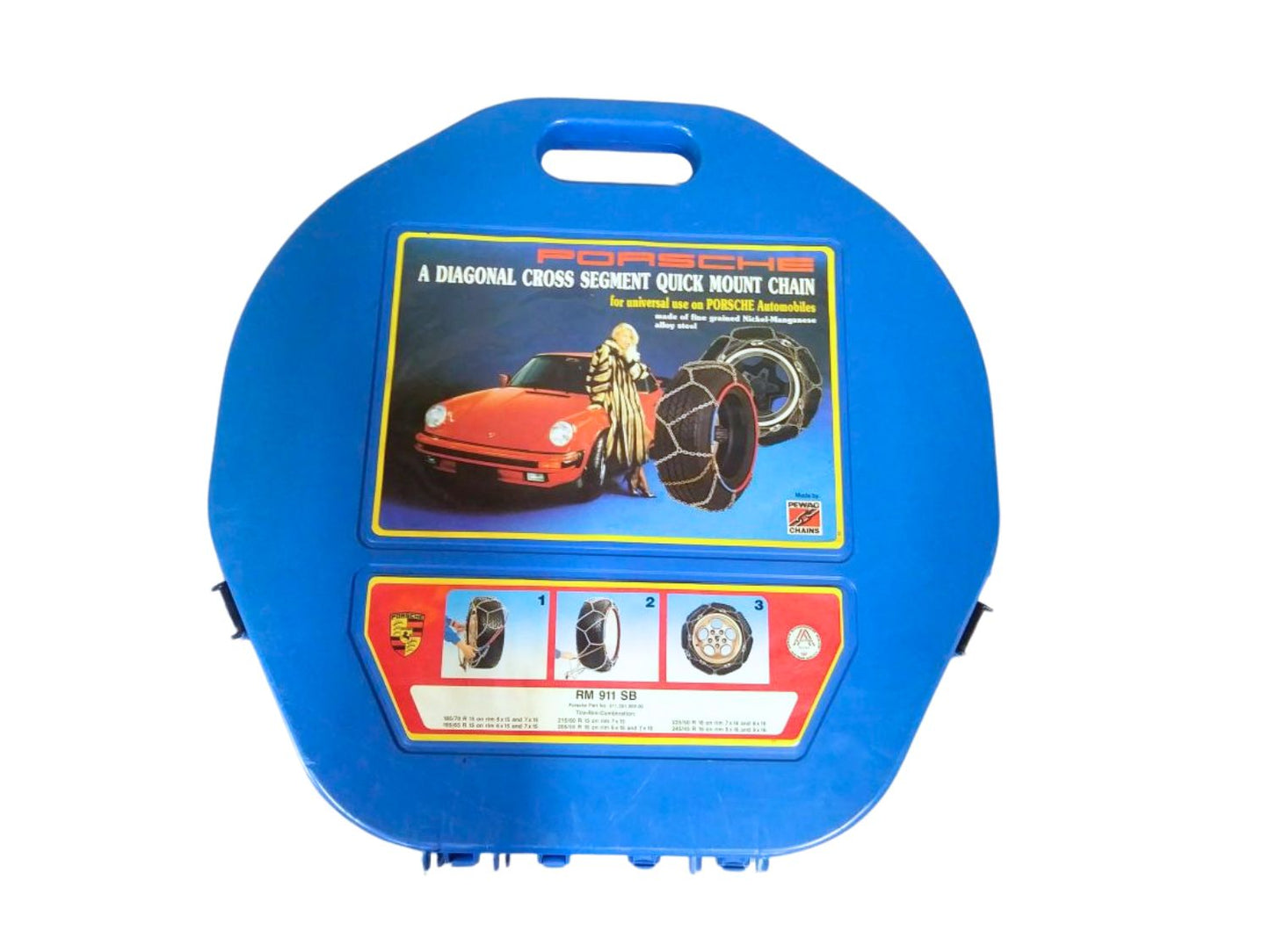 Porsche Tire Chain Kit - 911/930/912/914/924/928/944 65-91 911-361-909-00