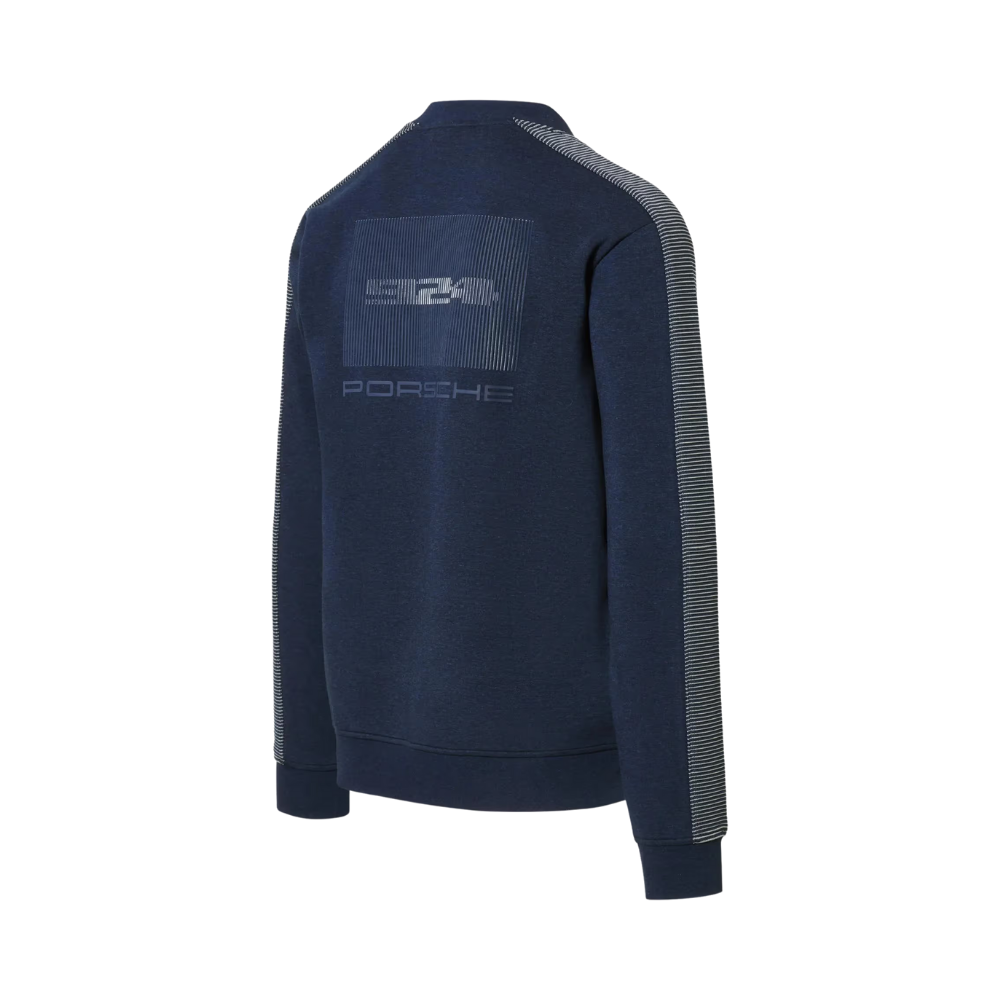 Porsche Transaxle Mens Sweat Jacket - Dark Blue