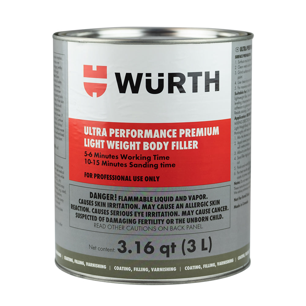 Porsche Ultra Performance Premium Light Weight Body Filler 3 L 08928008