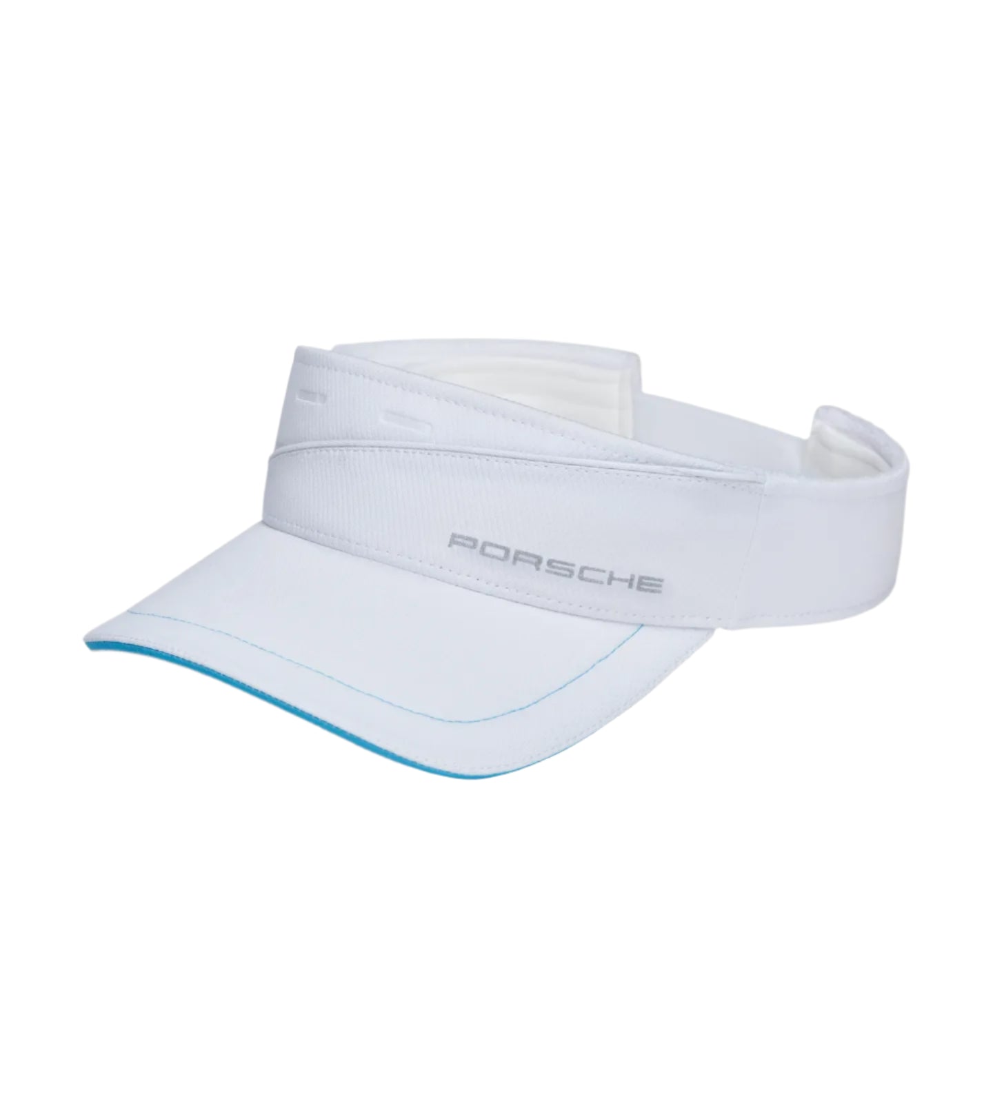 Porsche Unisex Linear Embossing Sport Visor - White