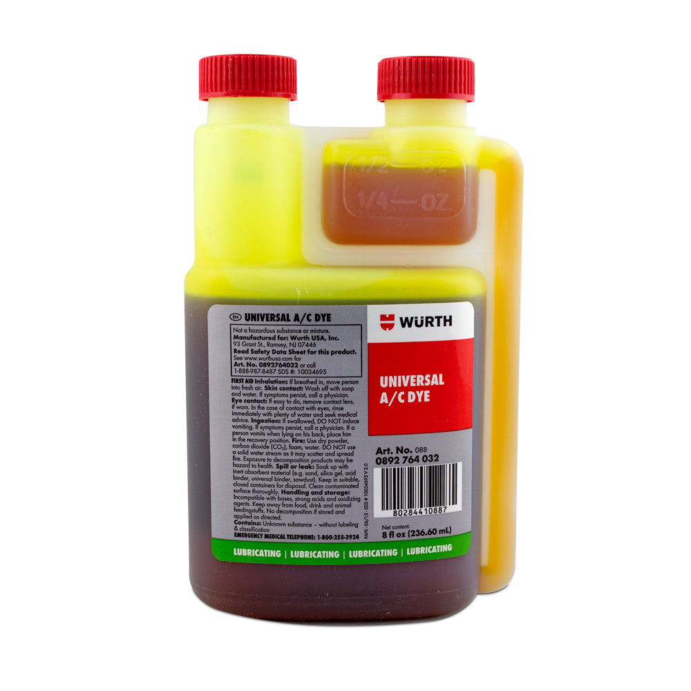 Porsche Universal A/C Dye 8 oz 0892764032