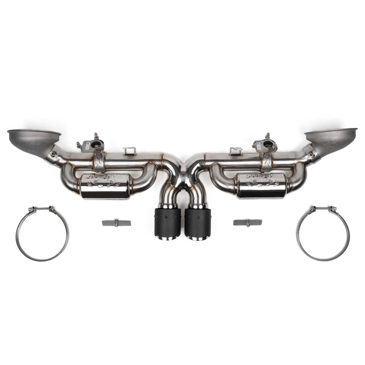 Porsche Valvetronic Nordschleife Cat-Back Exhaust System - 911 | 2022-2025 FS-POR-992GT3-VLVCF-GPF