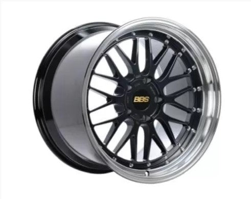 Porsche Wheel 19x9.5 ET22 Black & Blue Metallic Flake LM434BB-BKBD