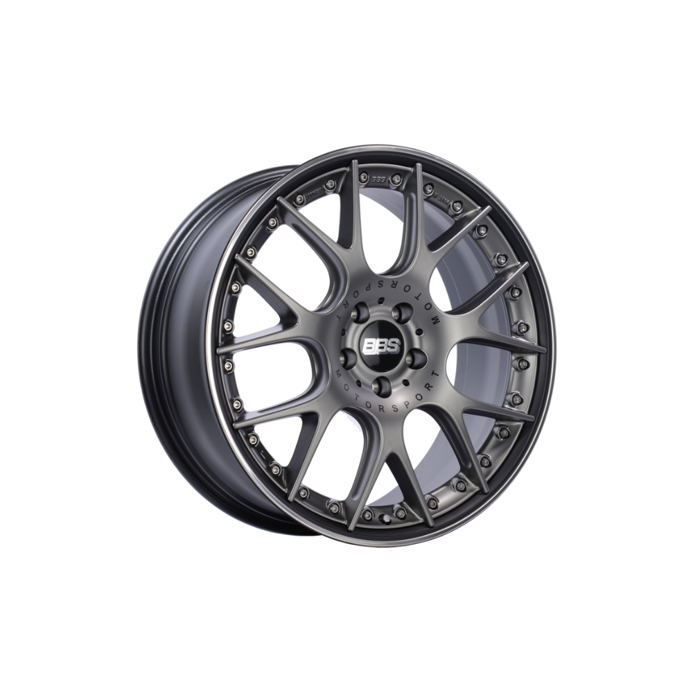 Porsche Wheel 20x8.5 ET32 Satin Platinum Center Black Lip CH651PBPO
